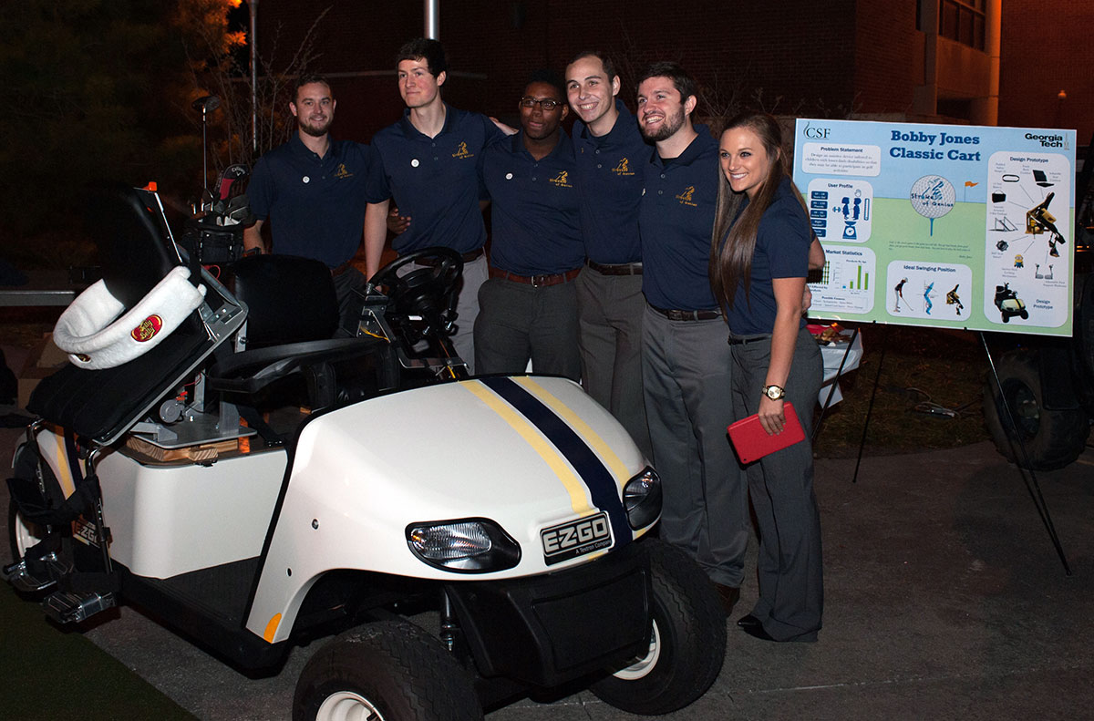 bobby jones golf cart