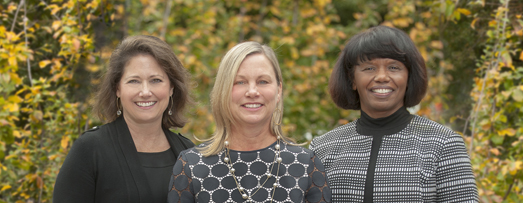 Caroline Wood, Suzy Briggs, Elizabeth Bryant