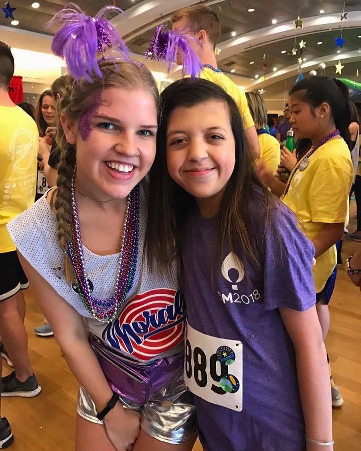 elizabeth at dance marathon