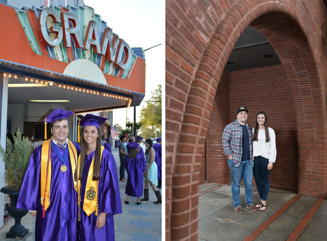 john foster and leah ward, then and now