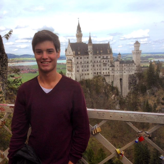 Daniel Cicchinelli at Neuschwanstein Castle