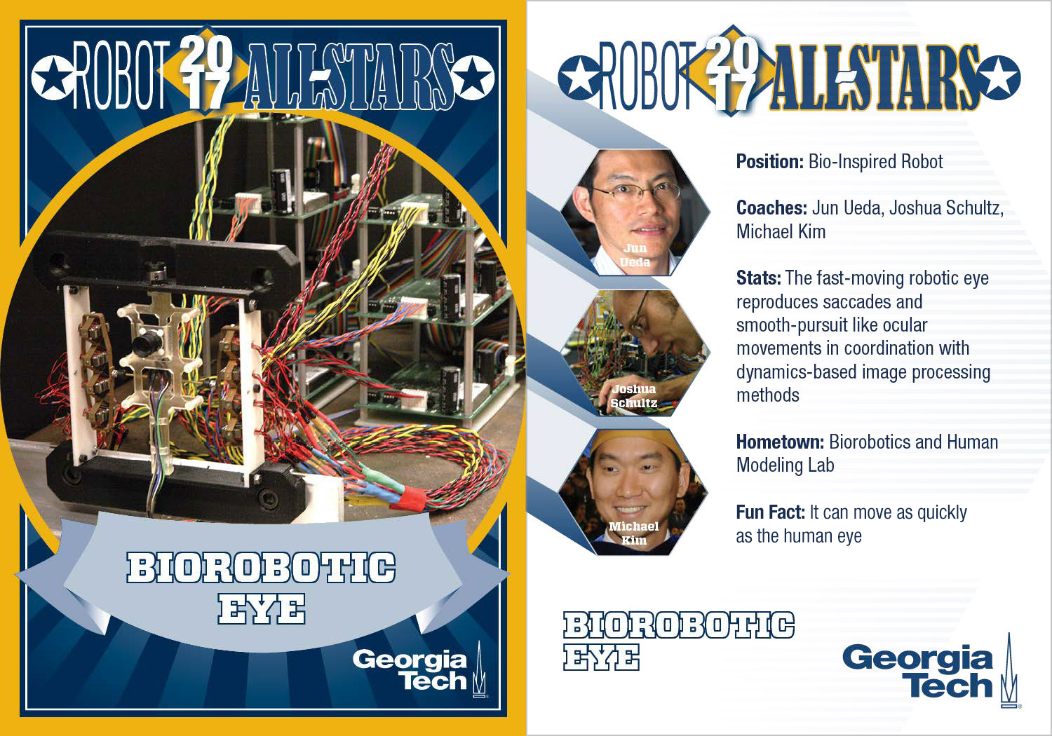 graphic - robot trading cards - bioeye