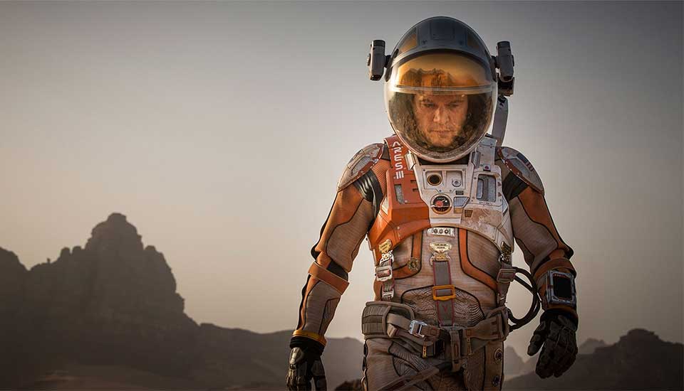 photo - scene from The Martian movie