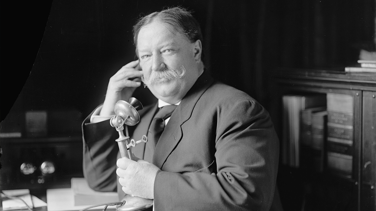 1909 - President William Howard Taft. Source: Library of Congress.