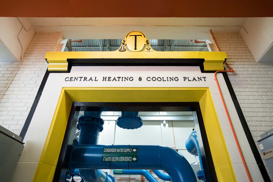 The plant is named for Archibald Dinsmore Holland, who received a master’s degree in mechanical engineering from Tech in 1930. In the 1940s, he served as the Institute’s superintendent of buildings and grounds, and later became a professor in the School of Mechanical Engineering.