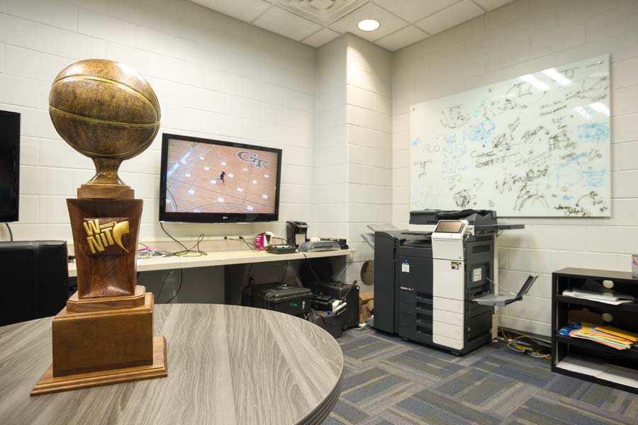 Players are monitored and recorded during practice to allow for later review with their coaches.