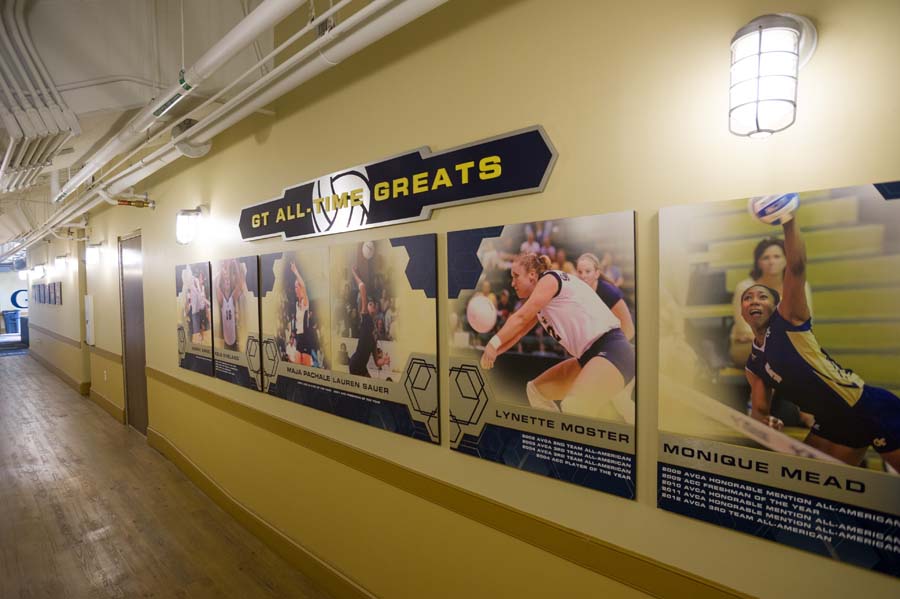 Wall of Tech’s All-Time Greats in volleyball.