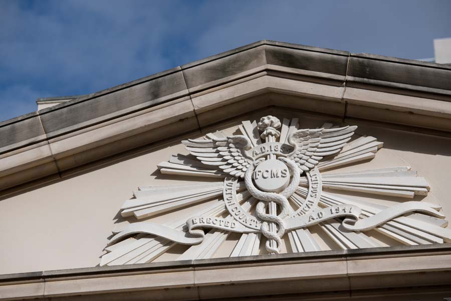 The Fulton County Medical Society dedicated the Academy of Medicine as its headquarters in 1941.