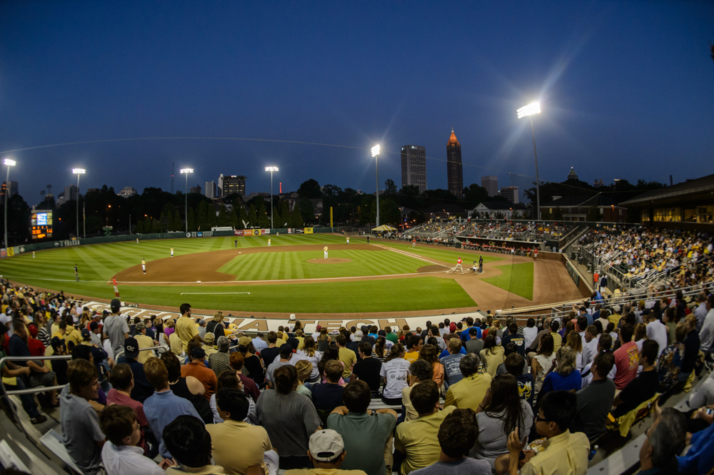 Baseball vs. Georgia at Russ Chandler Baseball Stadium (Photo Credit: Danny Karnik)