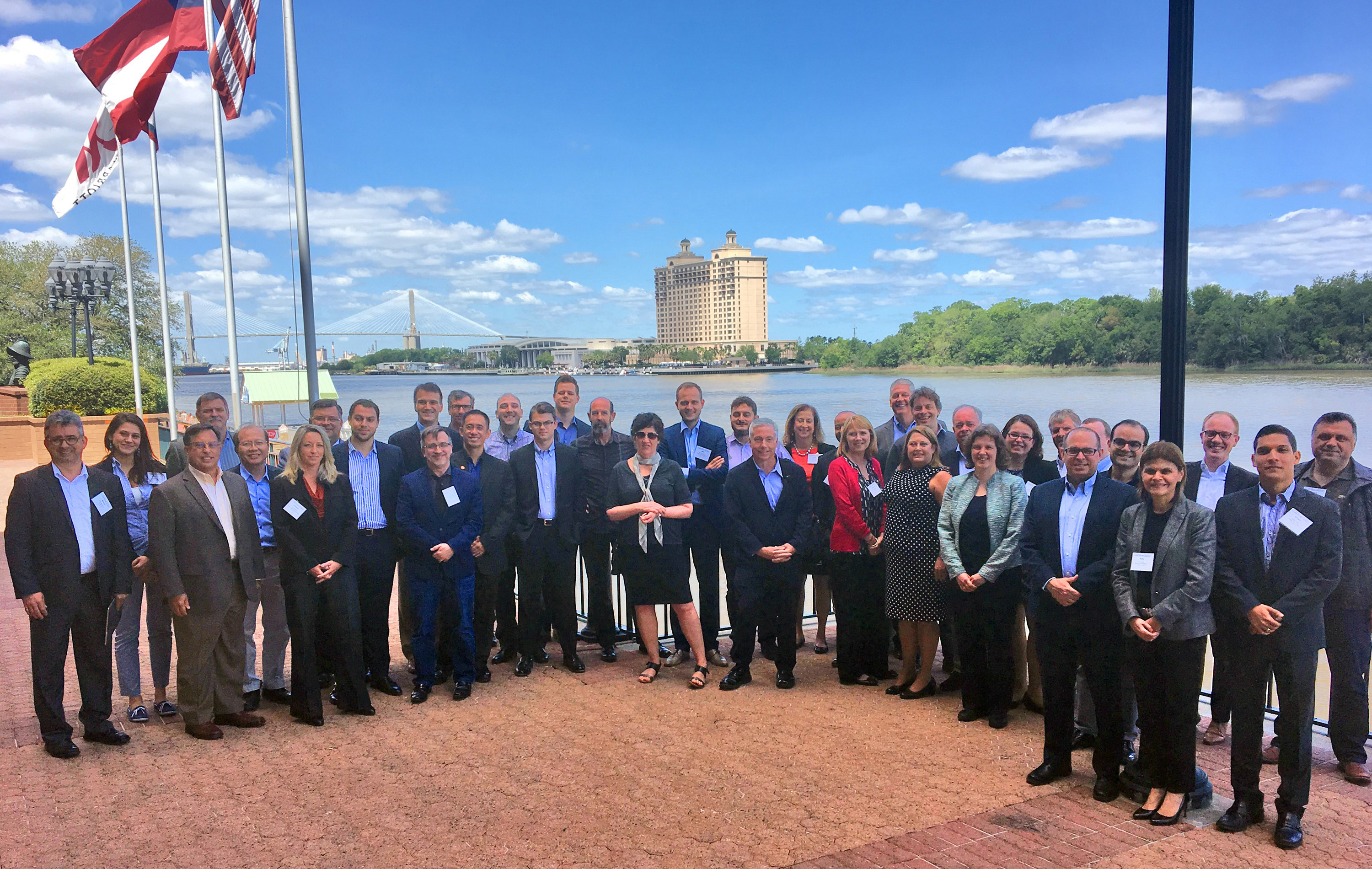 More than 50 professionals from industry, government and academia participated in the first ever Georgia Tech-sponsored ports logistics conference April 10-11 in Savannah. More than 50 professionals from industry, government and academia participated in the first ever Georgia Tech-sponsored ports logistics conference April 10-11 in Savannah.