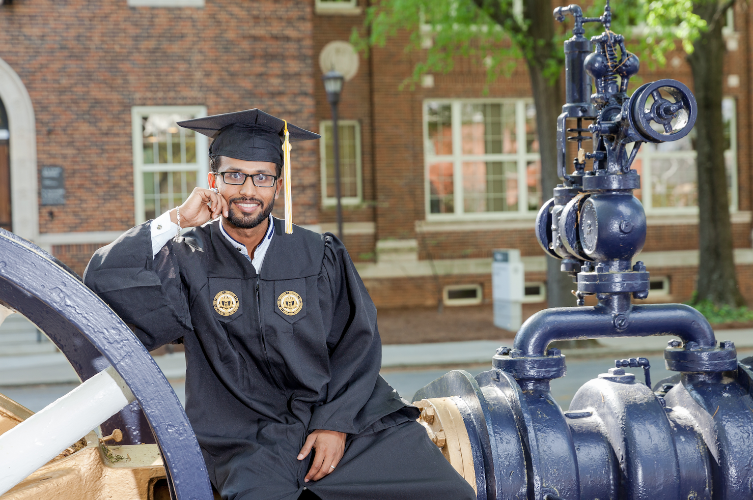 Despite facing personal challenges, Mohammed Washim is earning his degree from Georgia Tech after a decade-long journey.