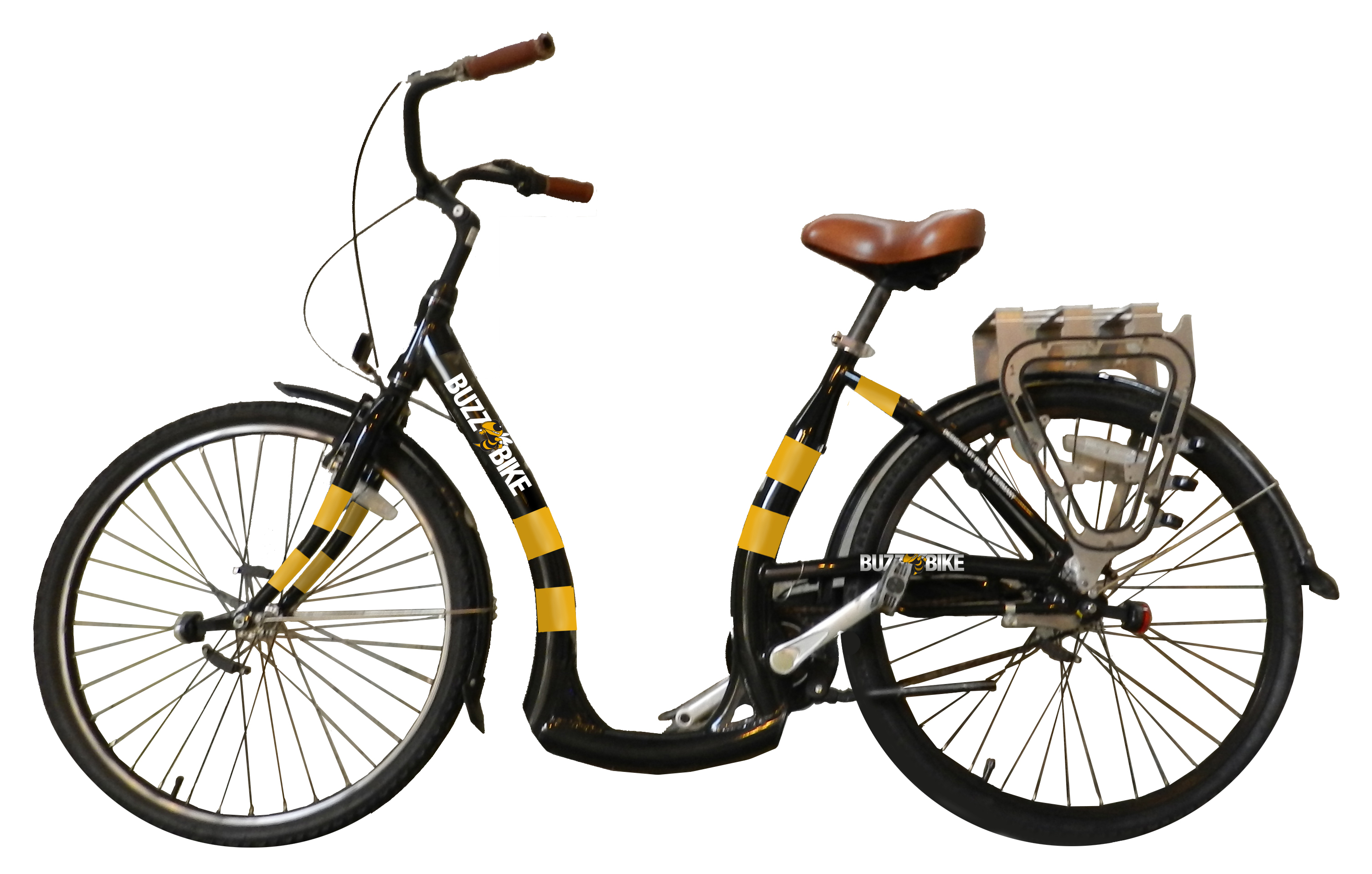 The BuzzBike program lets students rent bikes on a semesterly basis. The bikes provided are the Biria Easy Boarding 3 model.