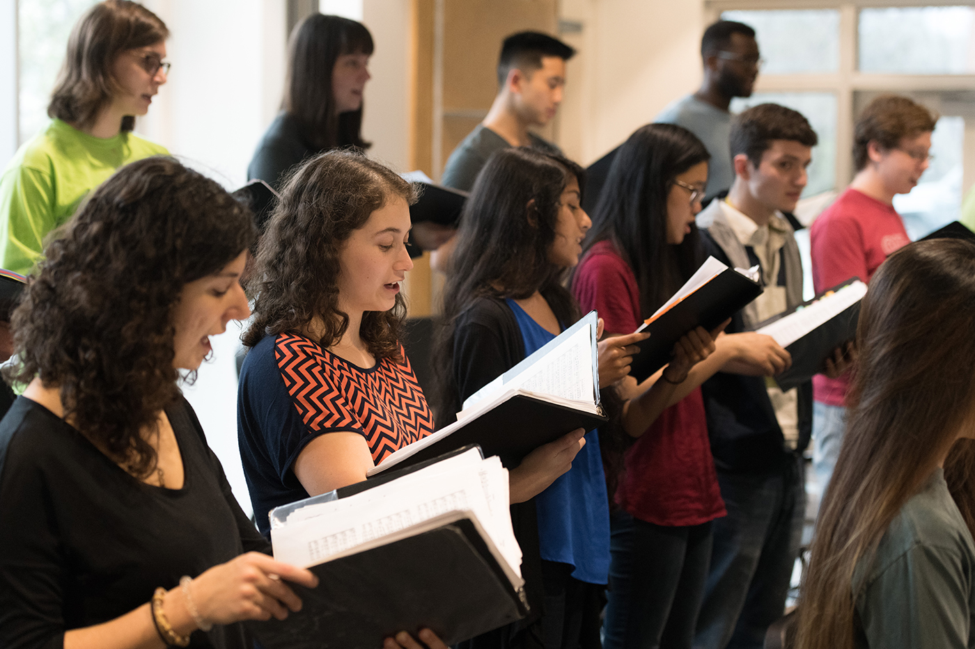 Chamber Choir Rehearsal