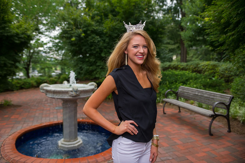 Maggie Bridges, a Georgia Tech senior, will compete in the Miss America pageant in September. The Brinson native was named Miss Georgia earlier this summer.