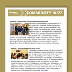 icon of community buzz newsletter