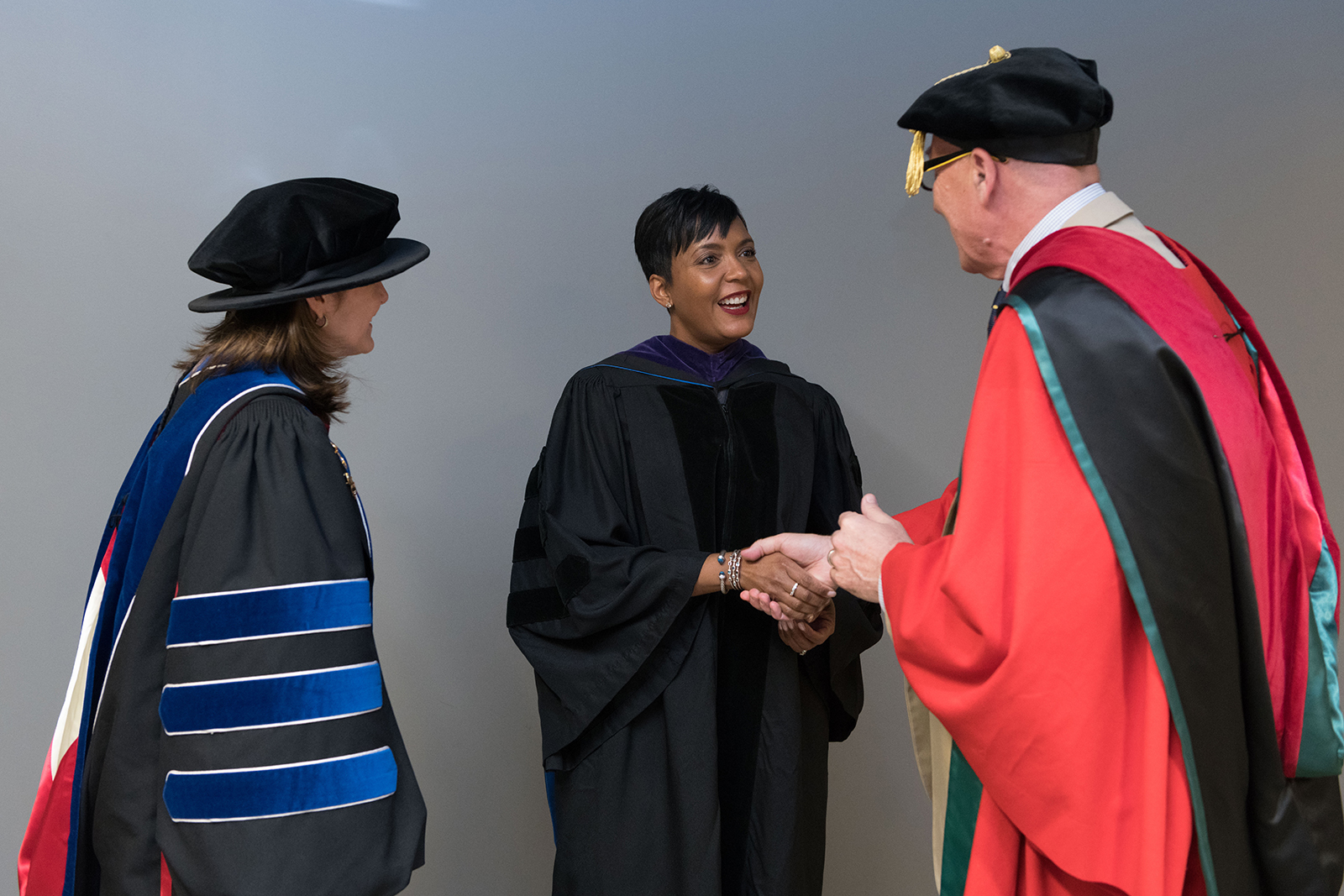 Atlanta Mayor Keisha Lance Bottoms at Commencement. 