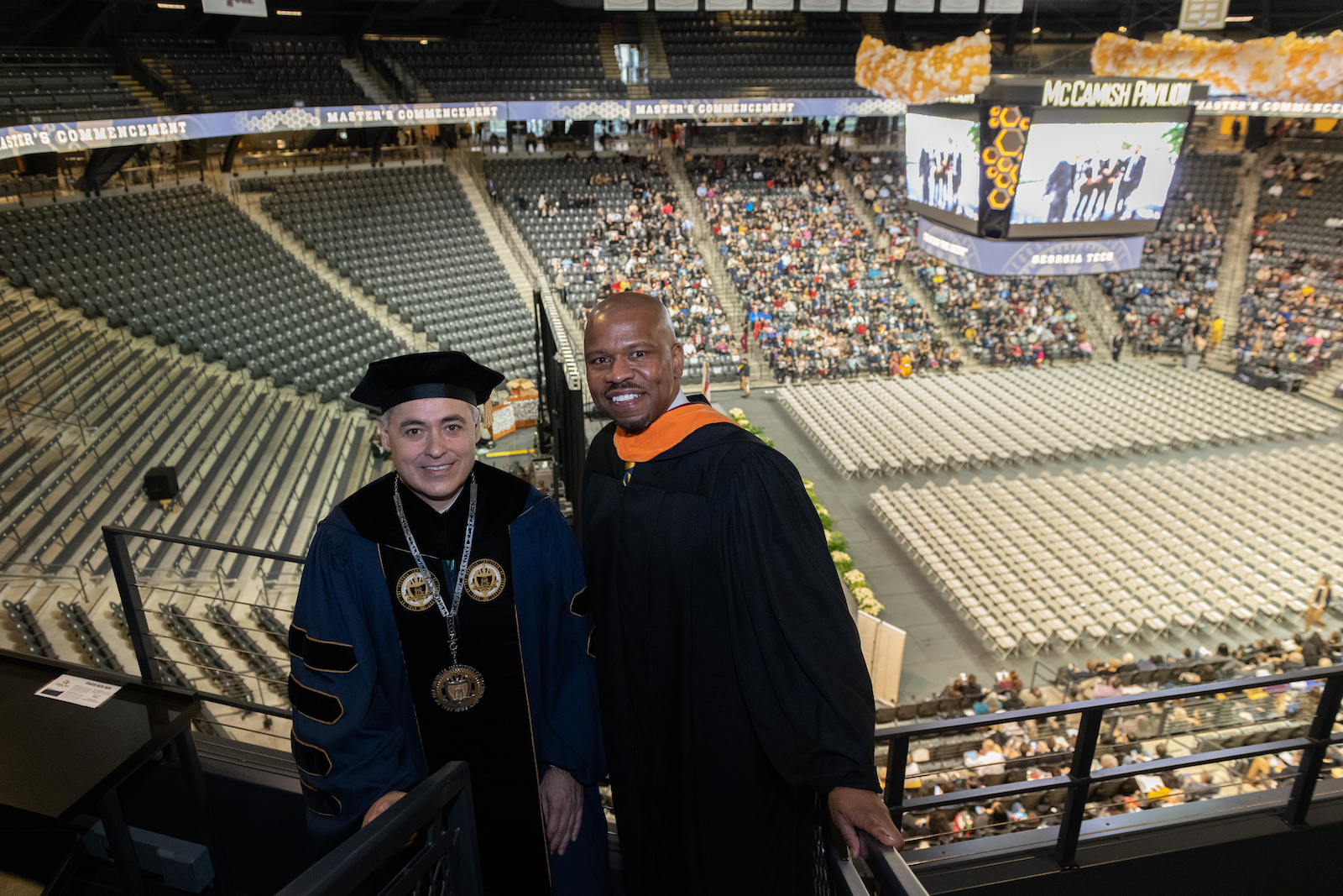 President Cabrera and Ted Colbert III