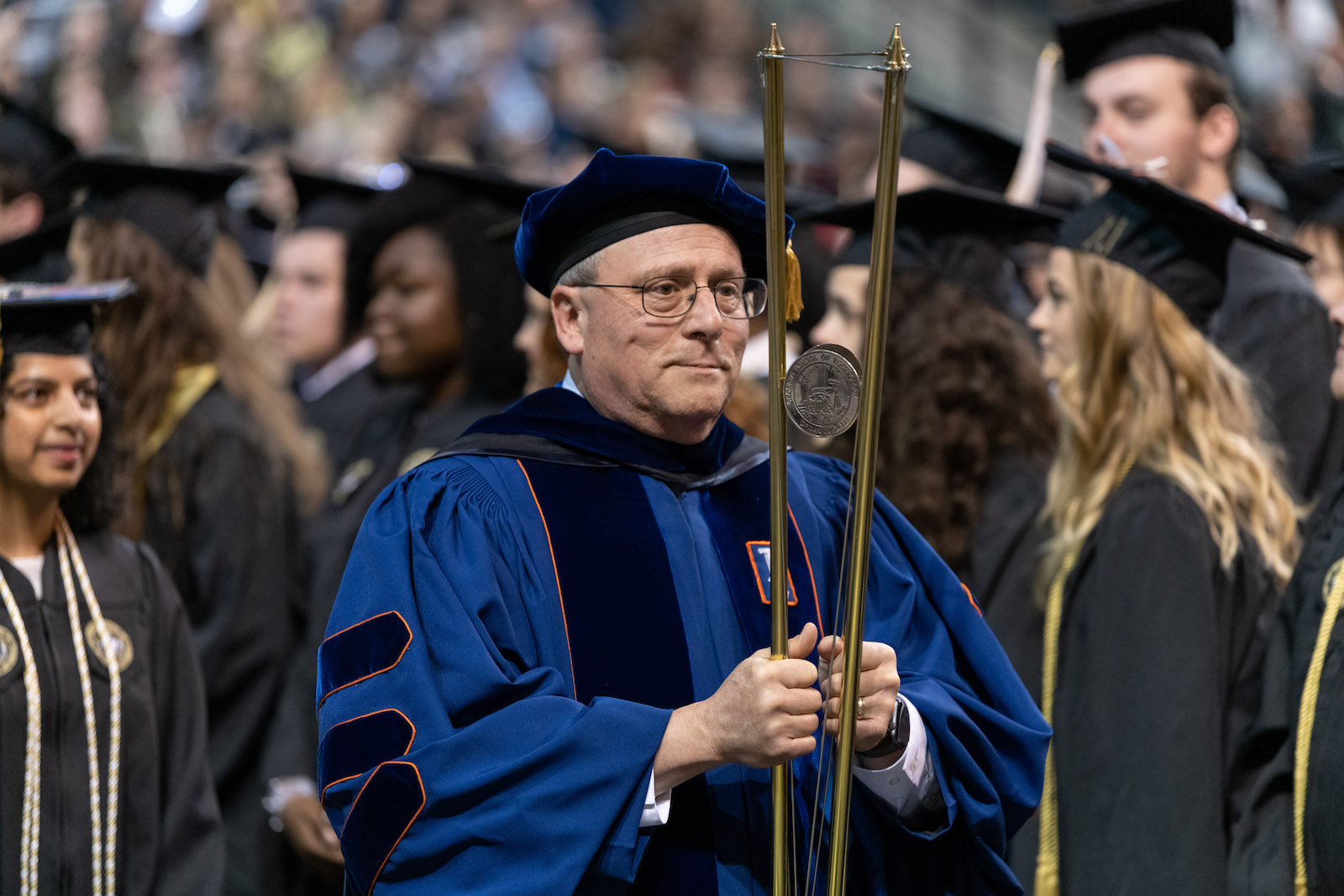 David McDowell at Fall Commencement