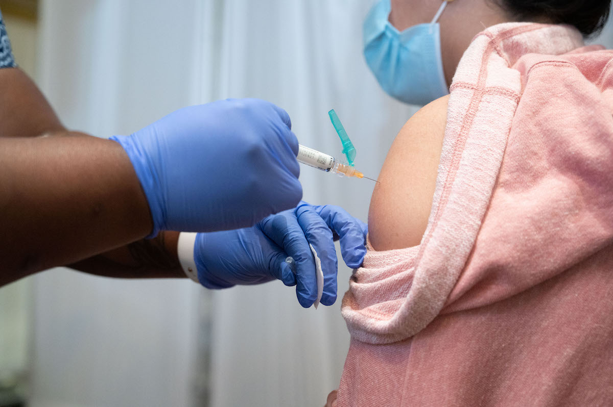 flu clinic at McCamish