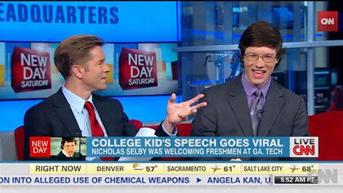 Nick Selby appears on CNN's New Day show.