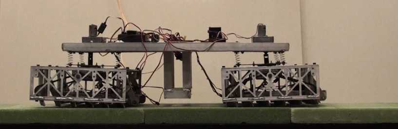 Scalybot 2 was inspired by the movements of snakes.