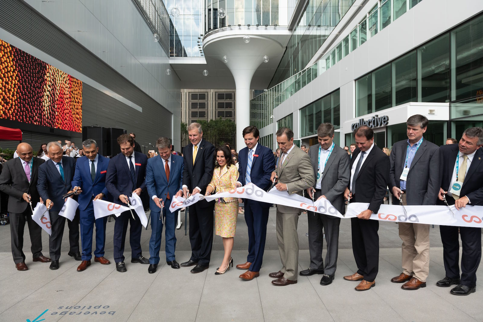 Coda building ribbon-cutting