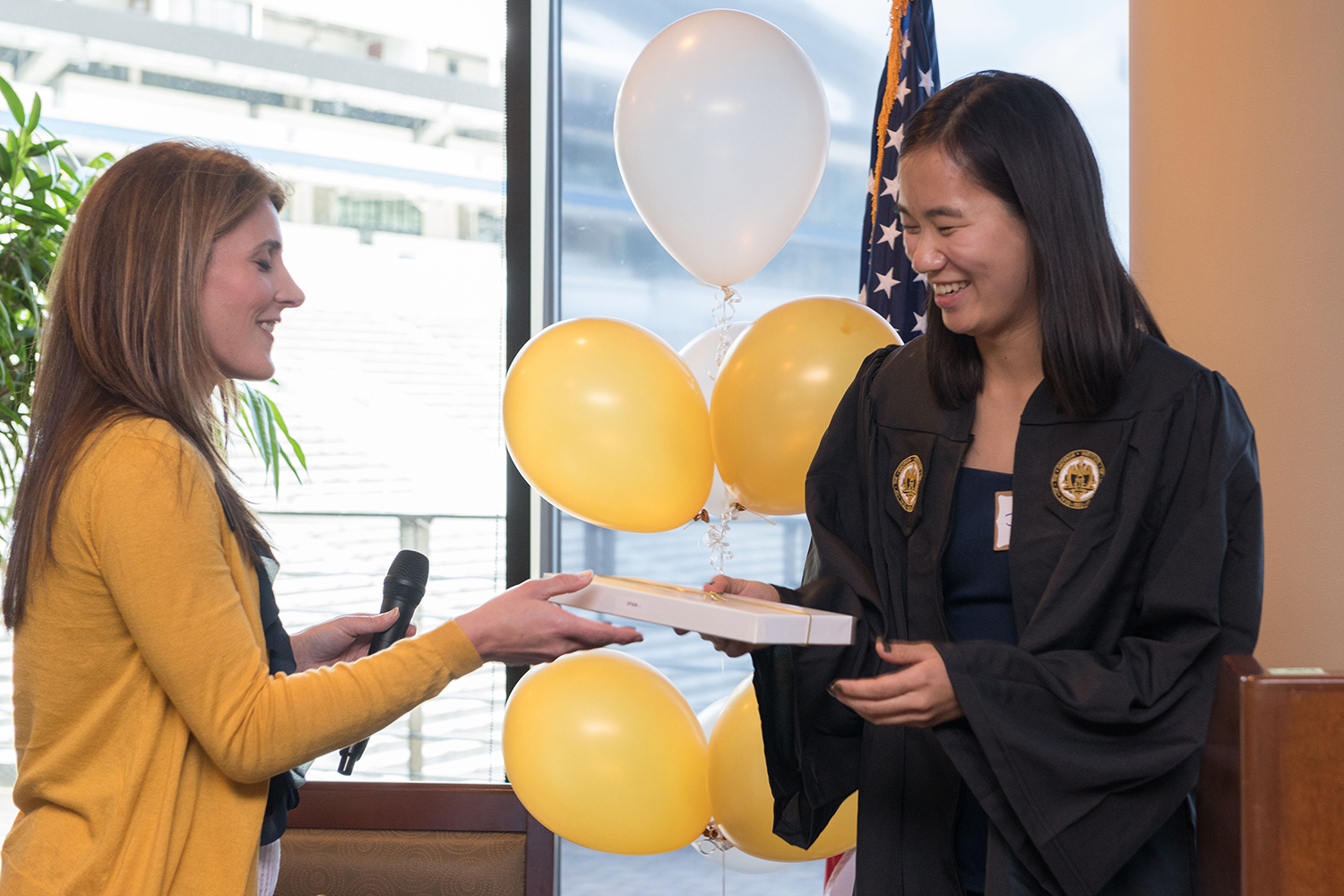 julia fraser at international plan graduation