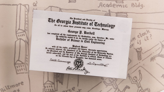 miniature diploma