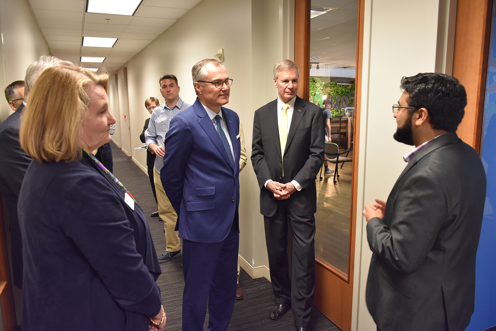 Georgia Lt. Gov. Casey Cagle at ATDC and Venture Lab. 