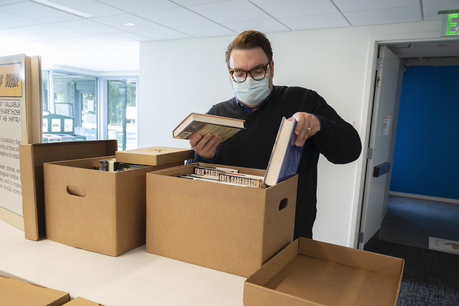 Jason Wright at Library