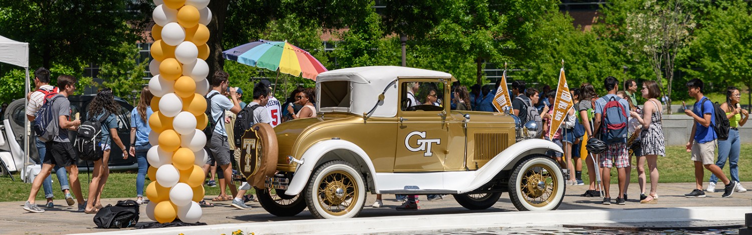 ramblin wreck and the campanile