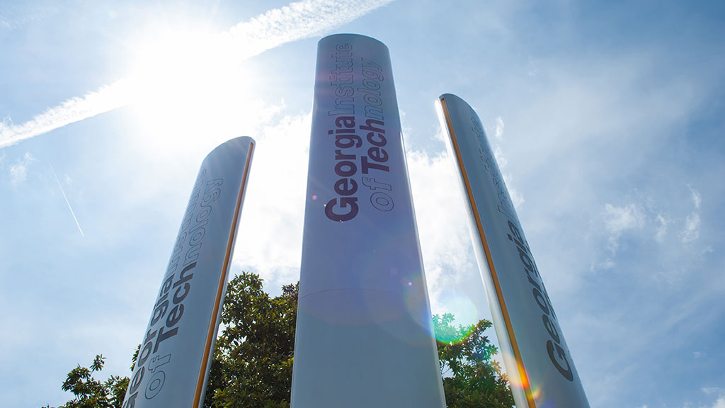 Georgia Tech Atlanta campus signage
