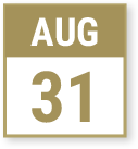 Aug 31