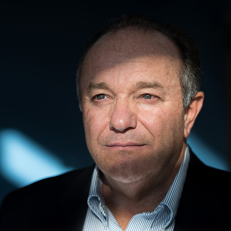 Closeup portrait of Philip Breedlove in civilian clothes