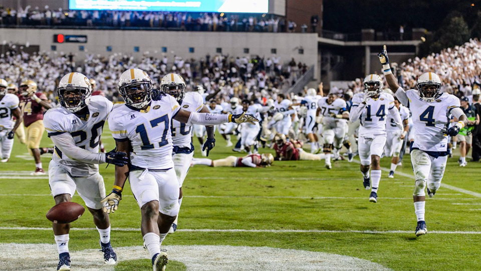 Touchdown against Florida State