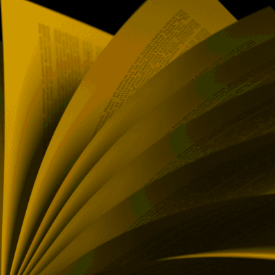 animated icon - book pages flipping