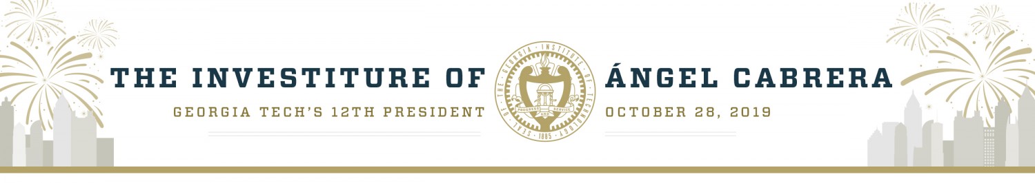 investiture of ángel cabrera