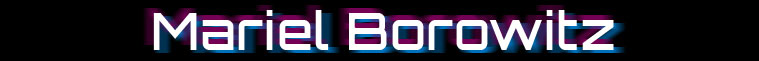 Mariel Borowitz heading graphic