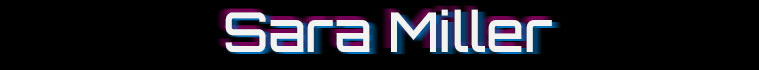 Sara Miller heading graphic