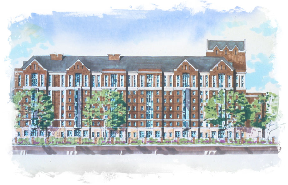 rendering - North Avenue Apartments