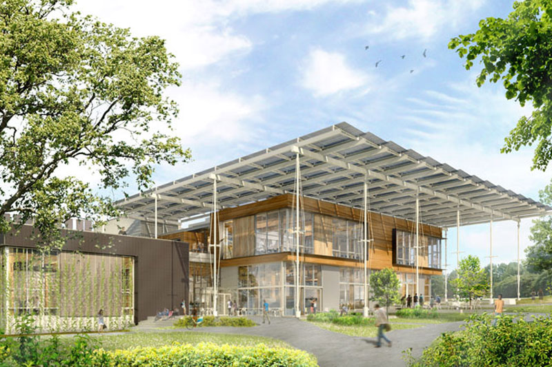 The Kendeda building rendering