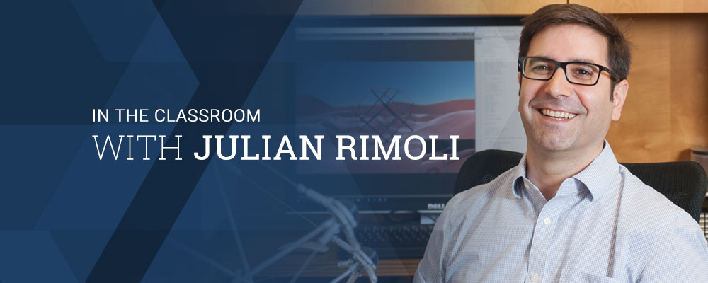 In the Classroom with Julian Rimoli