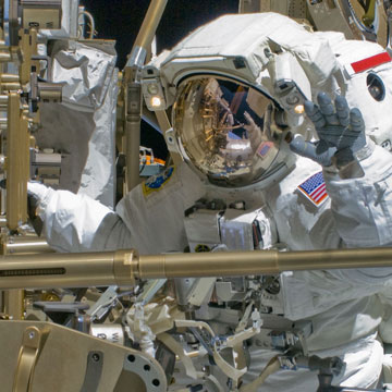 photo - Shane Kimbrough space walk