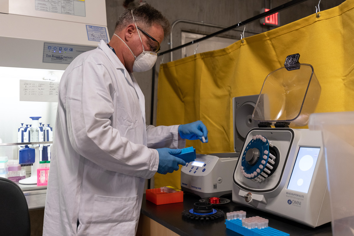 Michael Farrell, a principal research scientist at the Georgia Tech Research Institute