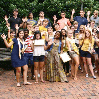 A group of Georgia Tech Stamps President's Scholars.