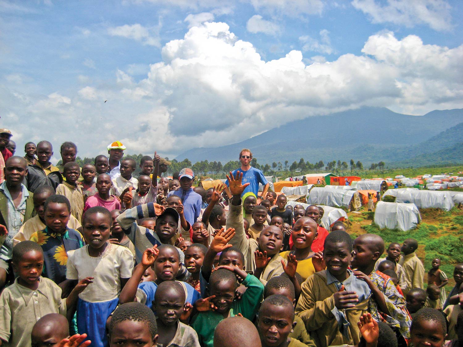 Kibumba Internally Displaced Persons Camp, Northern Kivu, Democratic Republic of Congo 