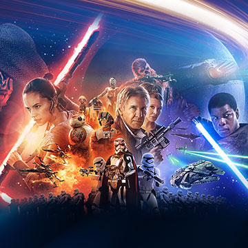 photo illustration - Star Wars movie poster