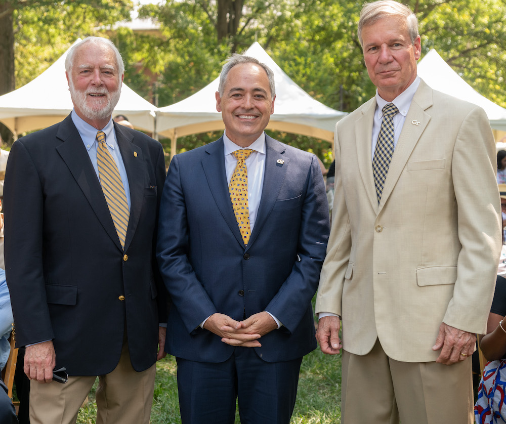 presidents clough, cabrera, and peterson