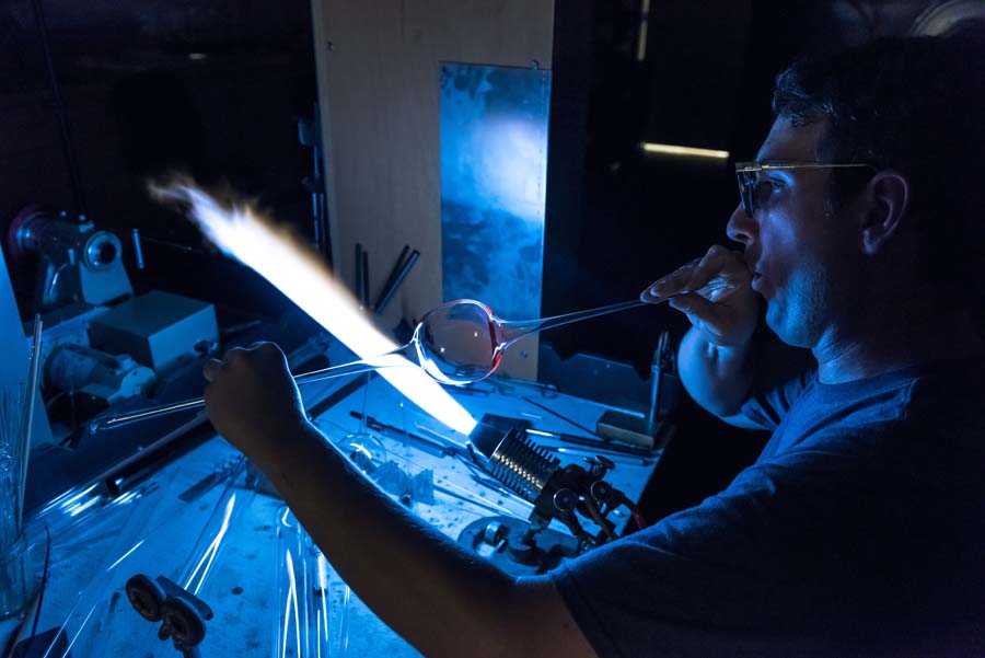 For many researchers, discovering Georgia Tech’s Glassblowing Shop is like finding hidden treasure. Established in 1955, it can help researchers stretch their budgets by repairing — instead of replacing — expensive equipment.