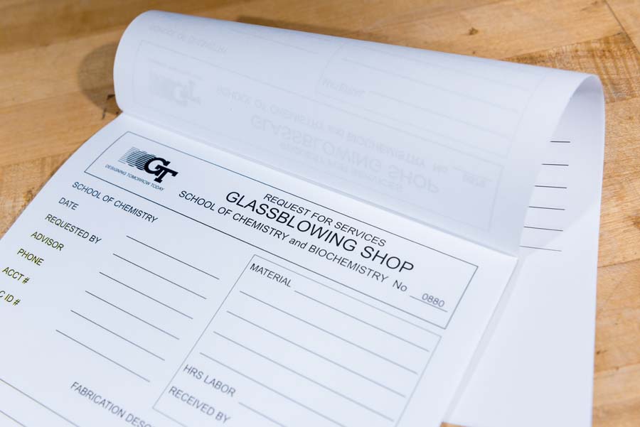 The Glassblowing Shop, located in the School of chemistry and Biochemistry, works with researchers from all over campus. contact the Glassblowing Shop to make an appointment to discuss your glass project and obtain a cost estimate: 404-894-4068.